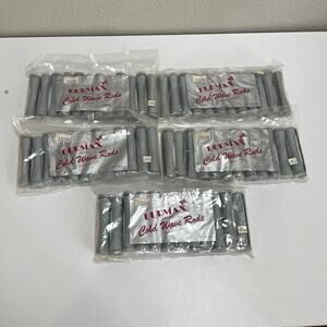 VTG Lot of 5 Dozen Burmax Perm Cold Wave Rods 2.5” Gray